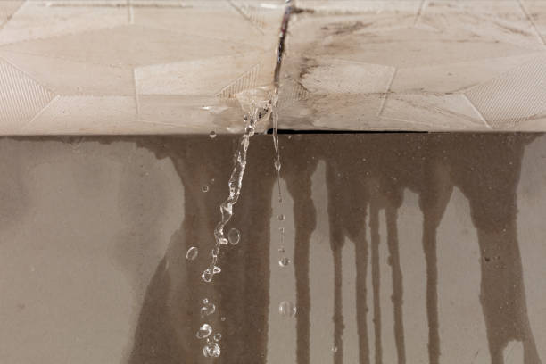 Professional Burst Pipe Cleanup technician working in Pismo Beach, CA